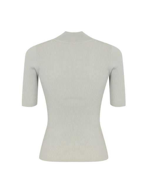 Maglia Alce in filato di viscosa e lurex grigio MAX MARA LEISURE | 2426366078600001